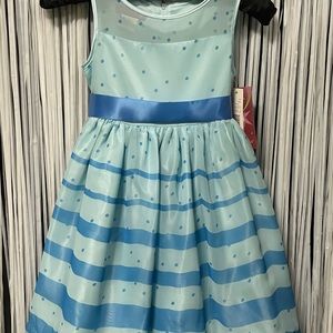 Princess Faith Striped Dress, 6X